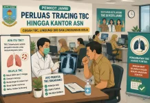 Pemkot Jambi Intensifkan Tracing TBC hingga Kantor ASN dan OPD