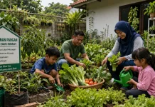 Pekarangan Rumah Berpotensi Menjadi Sumber Pangan dan Sarana Edukasi Anak