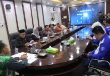Pemkab Tanjab Barat dan DEKRAFMI Bahas Pengembangan Mangrove dan Pengelolaan Sam