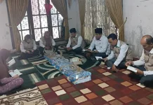 Jajaran Kemenhaj Takziah ke Rumah Duka Jemaah Haji Sarolangun yang Wafat di Makkah