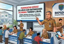 Kepala OPD Batanghari Diperintah Pelototi Absensi ASN Pasca-Libur