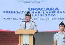 Peringati Hari Lahir Pancasila, Ditjenpas Jambi Teguhkan Semangat Kebangsaan