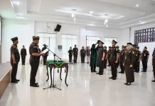 Pelantikan Tiga Pejabat Eselon III , Kejati Jambi Perkuat Struktur Organisasi