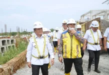 Gubernur Jambi Tinjau Pembangunan Sekolah Rakyat di Tanjabtim