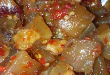Sambal Kulit Sapi yang Lembut