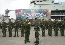 Satgas Yonif 142/KJ Berhasil Jaga Perbatasan Bersama Masyarakat Papua