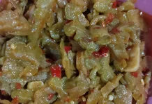 Pare Sambal Cabe Merah Anti Pahit