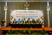 Seratus Wisudawan STITEKNAS