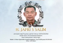 Jemaah Haji Asal Merangin Wafat di Makkah