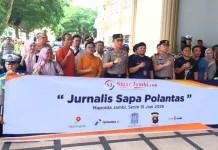 Jurnalis Sapa Polantas, Apresiasi Pengabdian di Jalan