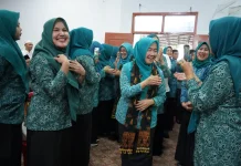 Hesti Haris Sosialisasikan Gerakan Jambi Bersholawat di Merangin