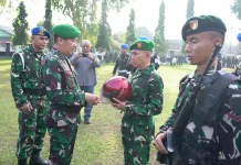 TNI Warnai Aksi Peduli Keselamatan Berkendara