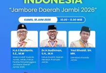 Jambore Daerah Jambi 2026 Digelar 20–25 Juni