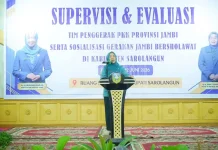 Hesti Haris Sosialisasikan Gerakan Jambi Bersholawat di Sarolangun