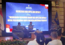 Kanwil Kemenkum Jambi Sosialisasikan Hak Cipta dan Royalti