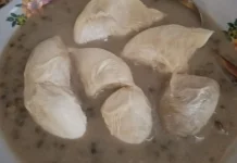 Resep Bubur Kacang Ijo Durian