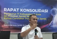 Taekwondo Jambi Kumpulkan Pengurus Kabupaten Kota Persiapan Musprovlub