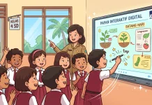 Hampir 100 Persen SD dan SMP di Batang Hari Terima Papan Digital IFP