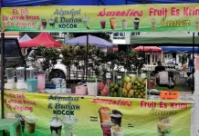 Semarak CFD bersama UMKM  dengan Aneka Minuman Segar