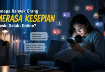 Banyak Teman Online akan tetapi Merasa Sepi