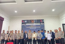 Rektor UIN Jambi turut Hadiri Do’a Bersama HUT Bhayangkara ke-80