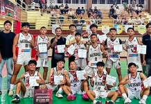 Tim Basket Merangin Raih Juara Dua Kejurnas Sumatera Kategori U-18
