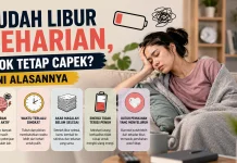 Sudah Libur Seharian, Kok Tetap Capek? Ini Alasannya