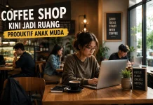 Coffee Shop Kini Jadi Ruang Produktif Anak Muda