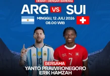 Timnas Argentina Melaju ke Babak Semifinal usai Menang 3-1 dari Timnas Swiss
