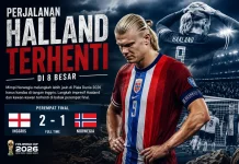 Langkah Viking Dihentikan Inggris