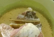 Gulai Putih Ikan Baung Sungai