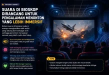 Audio Bioskop Hadirkan Pengalaman Imersif