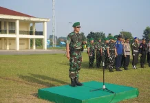 Apel Gelar Pasukan Pengamanan VVIP Kunker Wapres RI di Jambi