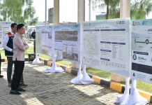 Wapres Gubran Tinjau Tol Bayung Lincir