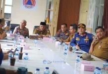 Sekda Muaro Jambi Pimpin Rapat Persiapan Apel Siaga Karhutla 2026