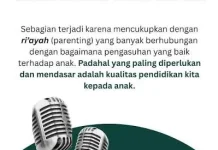 Mendidik Anak adalah Proses Membentuk Karakter