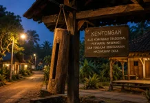 Kentongan Alat Komunikasi Penjaga Kampung sebelum Era Telepon