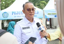 Hadir di  Rabu Berkah TP PKK, Disnakertrans Edukasi tentang Pekerja Migran Legal
