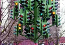 Lampu Lalu Lintas Modern Internasional Berbasis Kecerdasan Buatan