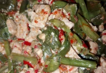 Tumis Genjer Tempe Cabe Marah