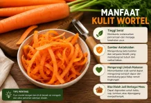Jangan Buang Kulit Wortel Masih Bermanfaat untuk Masakan