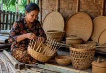 Anyaman Bambu, Warisan Budaya yang Tetap Bertahan di Era Modern