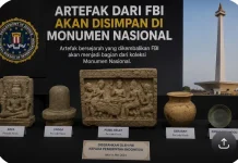 Artefak dari FBI Akan Disimpan di Monumen Nasional