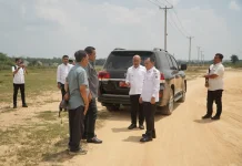 Gubernur Tinjau Lokasi Pembangunan Sekolah Rakyat di Bungo
