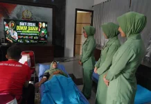 Korem 042/GAPU Gelar Donor Darah di Makodim 0415/Jambi