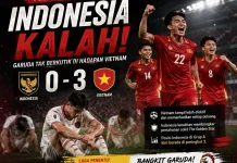 Indonesia Tumbang 0-3 dari Vietnam, Langkah ke Semifinal Piala AFF 2026 Makin Berat