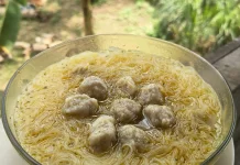 Modal Bihun dan Bakso, Jadi Menu Seenak Ini