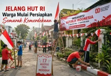 Warga Jambi Mulai Persiapkan Semarak Kemerdekaan RI ke 81
