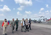 Kapolda Jambi Bersama Satgas Karhutla Pantau Langsung Kebakaran Lahan Gambut