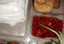 Menu sederhana Sambal Terasi